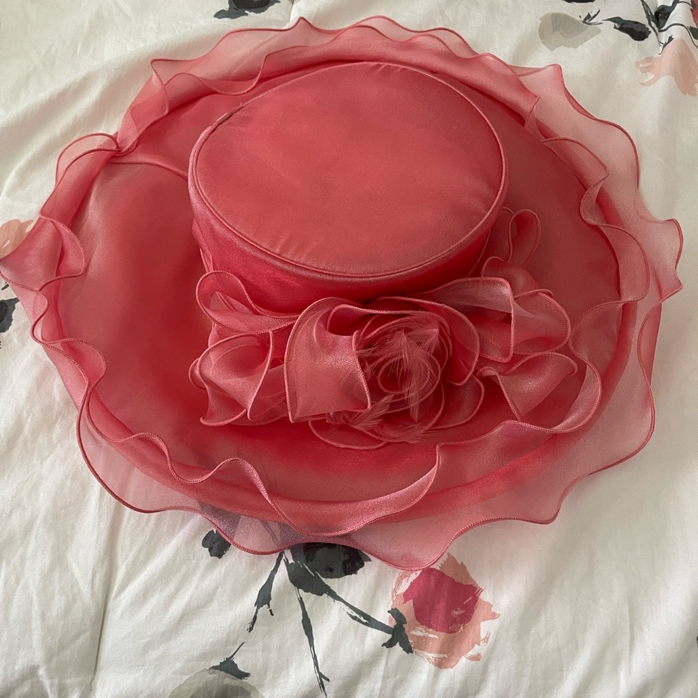 Kentucky Derby fancy hat.